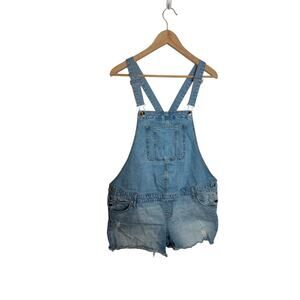 Isabel Maternity Ingrid & Isabel Denim Shortalls size 10